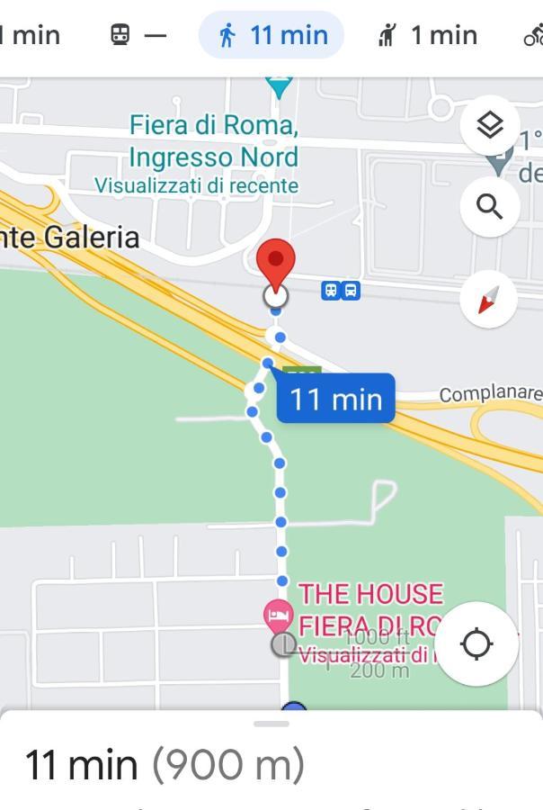 Bed and Breakfast The House Fiera Di Roma Aeroporto Fiumicino à Ponte Galeria Extérieur photo